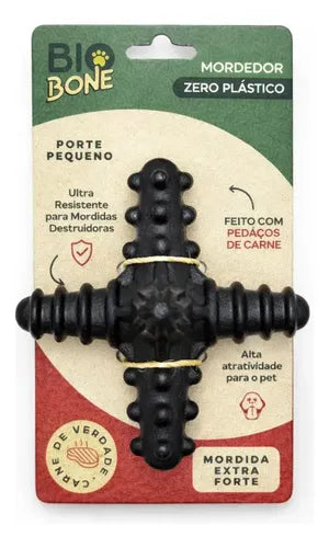 Biobone Mordedor Natural Asterisco Para Cães Pequenos 1 Un Cor Carne
