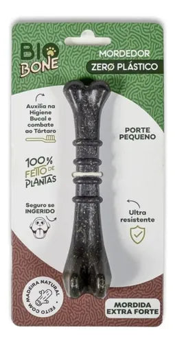 Biobone Mordedor Resistente Extra Forte Cães Madeira Ossinho